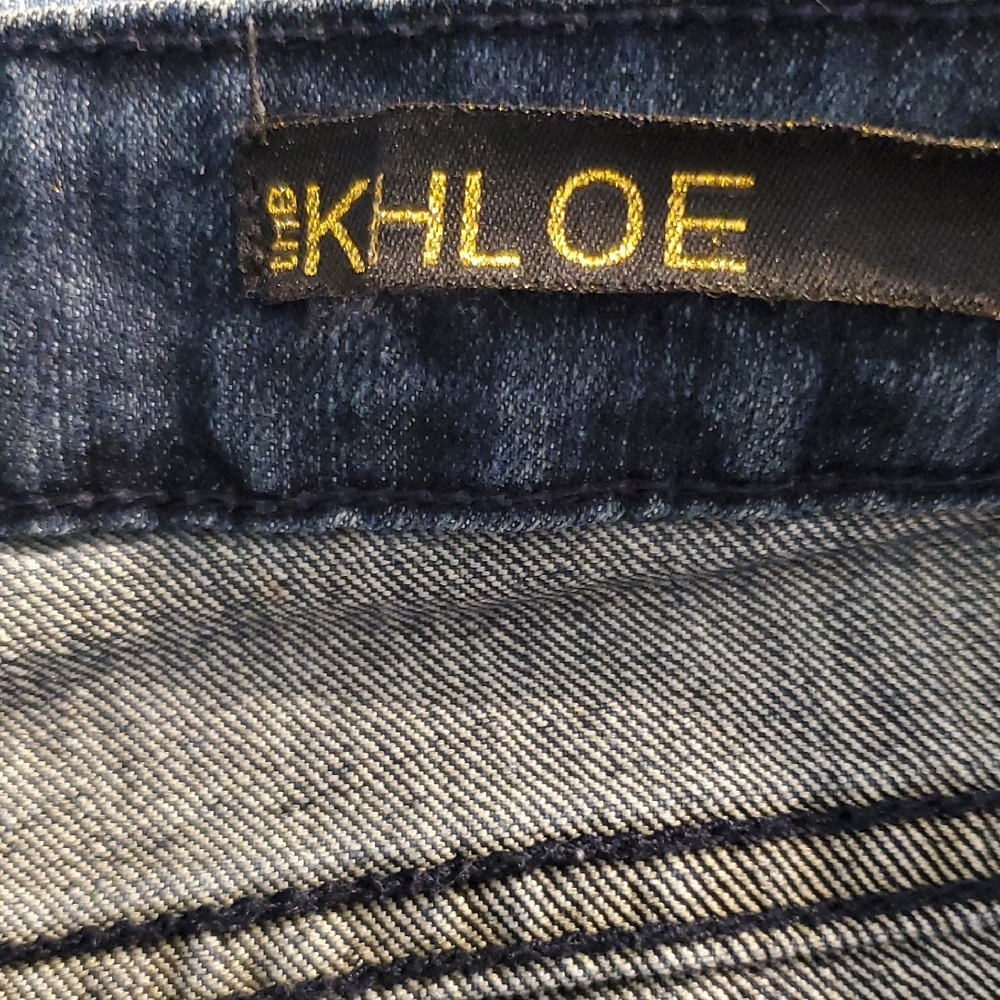 Kardashian Kollection Blue Straight Leg Jeans Size 10 - Picture 5 of 7